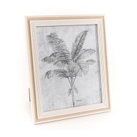 Moldura fotográfica 20 x 25 cm Palmeira Vintage