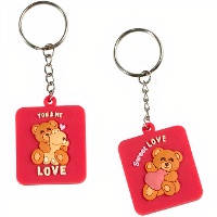 Chaveiro ursinho amoroso sortido - 1 unidade