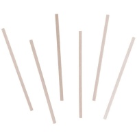 Bengalas de madeira natural 4,9 x 0,2 x 0,2 cm - 60 unidades