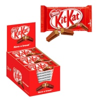 KitKat de chocolate com bolacha - Nestlé - 24 unidades