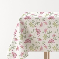 Toalha de mesa 2,00 x 1,45 m de tecido floral