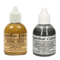 Corante de escova metálica 60 ml - Sugarflair