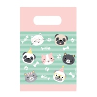 Sacos de papel para mascotes - 8 peças