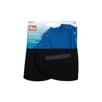 Almofadas de ombro com suporte de manga montado tamanho S preto - Prym - 2 unid.