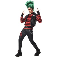 Fantasia de punk para homem