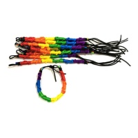 Pulseira de fio arco-íris - 1 peça