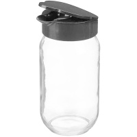 Pote de 1 L com dosador preto