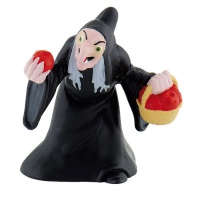 Topo de bolo da bruxa Branca de Neve 5,5 cm - 1 unid.