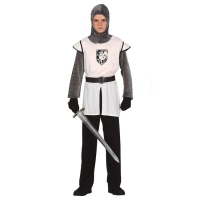 Fato de guerreiro medieval para rapaz