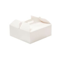 Caixa de 26 x 26 x 10 cm para bolos quadrados