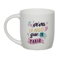 Viva a mãe que me pariu caneca de 350 ml