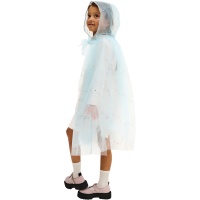 Capa azul com pontos brilhantes infantil