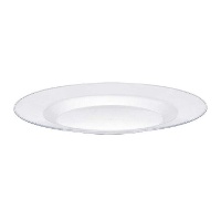 Prato de 27,5 cm transparente redondo - 1 unidade