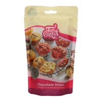 Gotas de chocolate negro 350 g - FunCakes