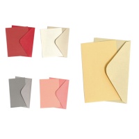 Cartão pequeno com envelope - 6 unidades
