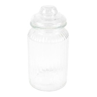 Frasco transparente de 1,35 L - DCasa
