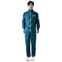 Fantasia de Jogador de Squid Game Verde para Homem