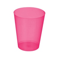Óculos de neon fúcsia 480 ml - 4 unidades