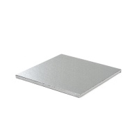 Base para bolos quadrada de 20 x 20 x 1,2 cm
