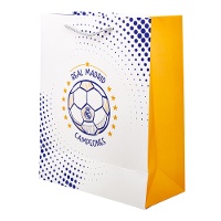 Bolsa de presente 23 x 18 x 10 cm do Real Madrid Campeões