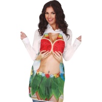 Avental havaiano para mulher