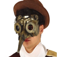 Máscara da peste Steampunk