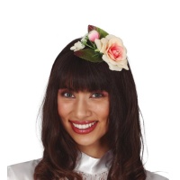 Bandolete com decoração de flores