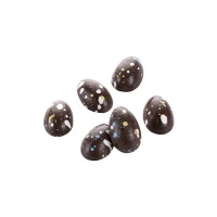 Forma de ovo de chocolate 24 x 18,5 x 1,5 cm - Silikomart - 18 cavidades