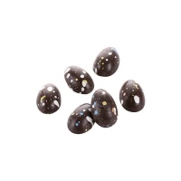 Molde para ovos de chocolate 24 x 18,5 x 1,5 cm - Silikomart - 18 cavidades
