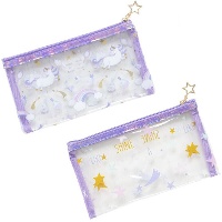 Necessaire de Unicórnios de 23 x 12 cm - 1 unidade