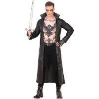 Fantasia de Caçador de Vampiros tatuado para homem