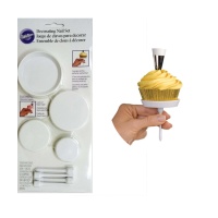 Pregos para flores e cupcakes - Wilton - 4 unid.