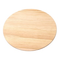 Disco de madeira 30 x 0,5 cm - 1 unidade.