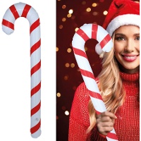 Bastão de Natal inflável de 90 cm