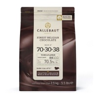 Pepitas de chocolate negro 70,5% 2,5 kg - Callebaut