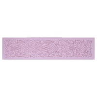 Molde retangular de silicone para bordadura 46,7 x 11,6 cm - Artis decor