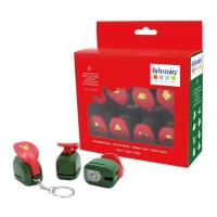 Kit de furadores de Natal - 8 unidades