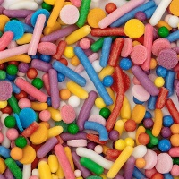 Confeitos de confete, palitos e bolinhas de 76 g - PME