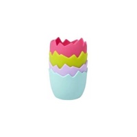 Forminhas para cupcakes de ovos coloridos - Wilton - 4 unidades
