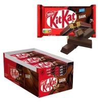 KitKat de chocolate preto com bolacha - Nestlé - 24 unidades