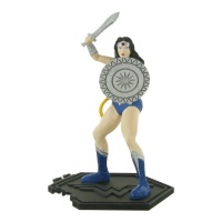 Figura para bolo de Wonder Woman de 10 cm - 1 unidade