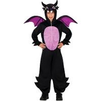 Fantasia de morcego sorridente infantil