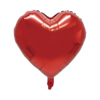 Balão coração vermelho 45 cm