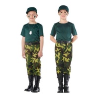 Fato militar para crianças