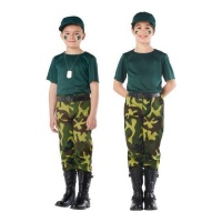 Fato de militar para criança