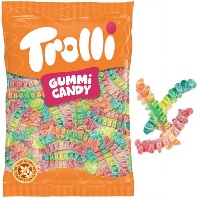 Centopeia de goma com pica - Trolli - 1 kg
