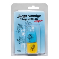 Jogo erótico de dados de postura e dados de colocação