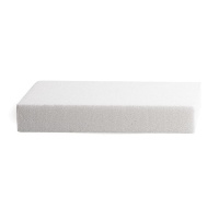 Base rectangular de esferovite de 20 x 30 x 5 cm - Decora