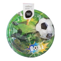 Placas de futebol GOAL 23 cm - 8 unid.