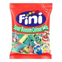 Cubos de alcaçuz coloridos - Fini Boom color mix rebuçados - 90 g